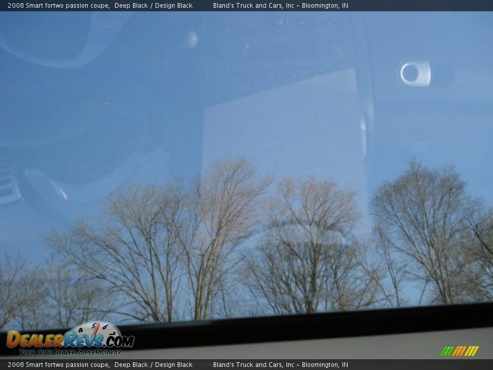 2008 Smart fortwo passion coupe Deep Black / Design Black Photo #14