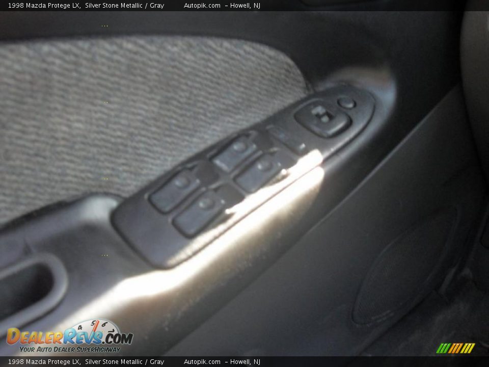 1998 Mazda Protege LX Silver Stone Metallic / Gray Photo #15