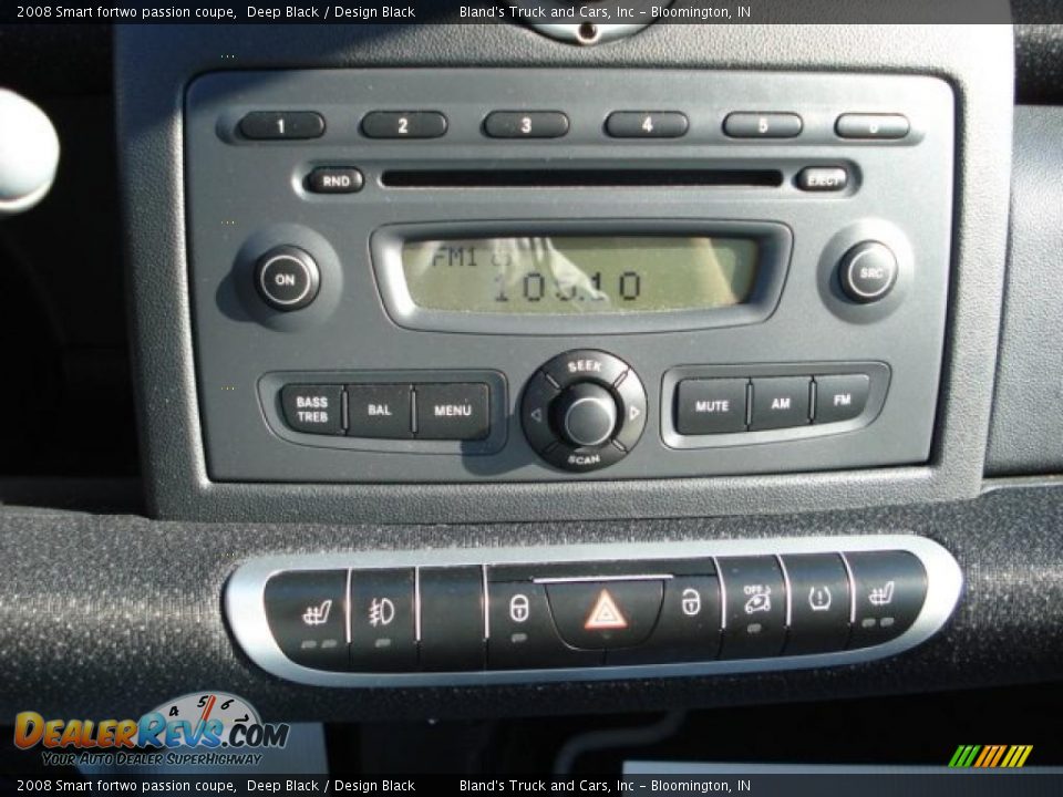 2008 Smart fortwo passion coupe Deep Black / Design Black Photo #19