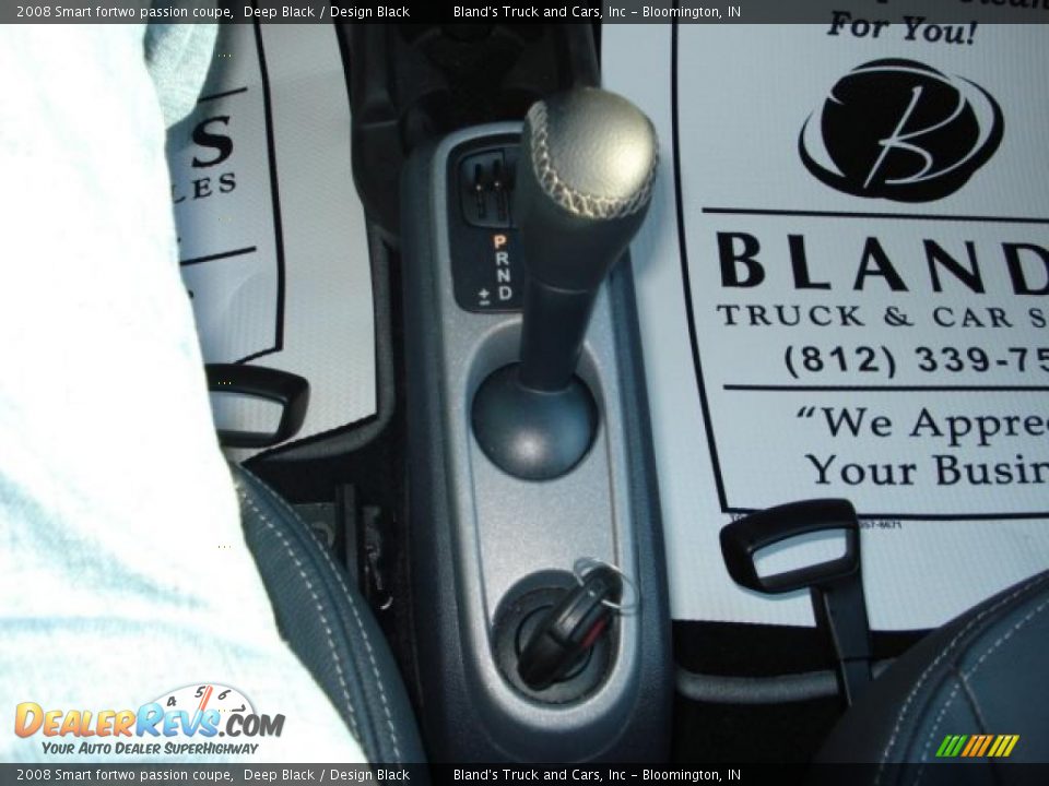2008 Smart fortwo passion coupe Deep Black / Design Black Photo #20