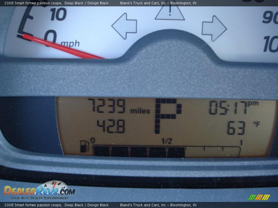 2008 Smart fortwo passion coupe Deep Black / Design Black Photo #21