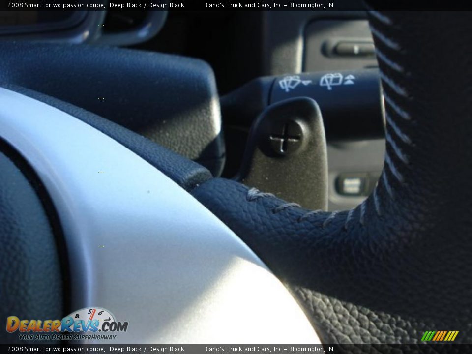 2008 Smart fortwo passion coupe Deep Black / Design Black Photo #23
