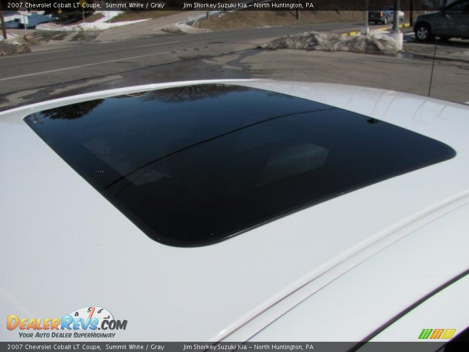 2007 Chevrolet Cobalt LT Coupe Summit White / Gray Photo #8