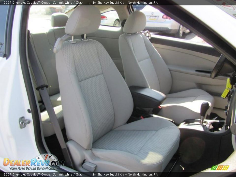 2007 Chevrolet Cobalt LT Coupe Summit White / Gray Photo #9