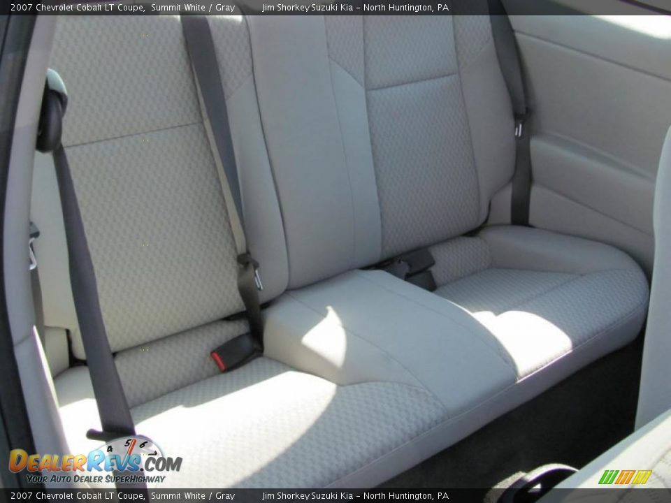 2007 Chevrolet Cobalt LT Coupe Summit White / Gray Photo #10