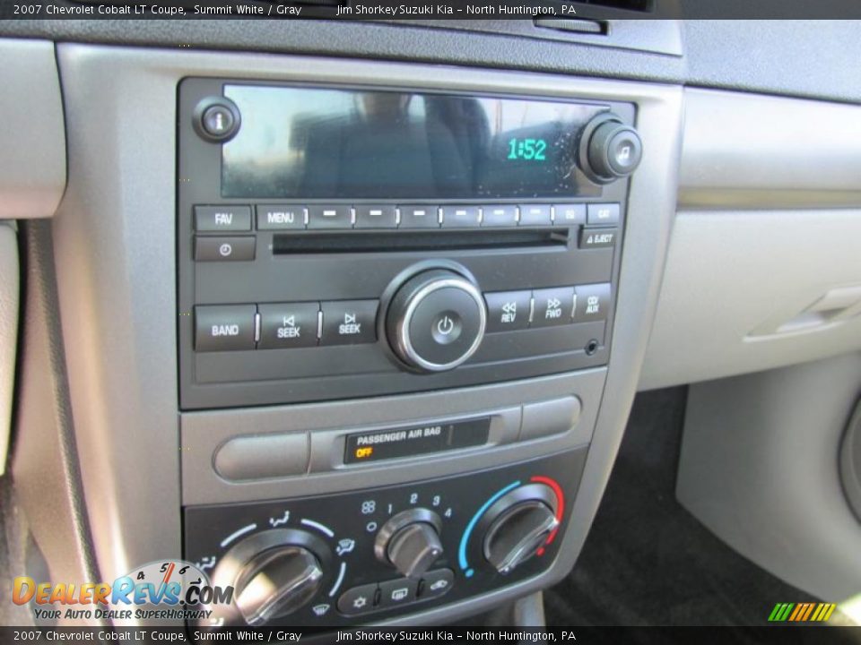2007 Chevrolet Cobalt LT Coupe Summit White / Gray Photo #14
