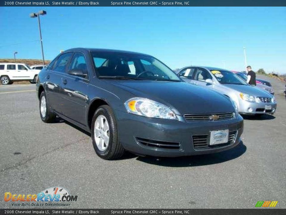 2008 Chevrolet Impala LS Slate Metallic / Ebony Black Photo #1