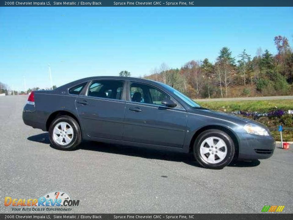 2008 Chevrolet Impala LS Slate Metallic / Ebony Black Photo #2