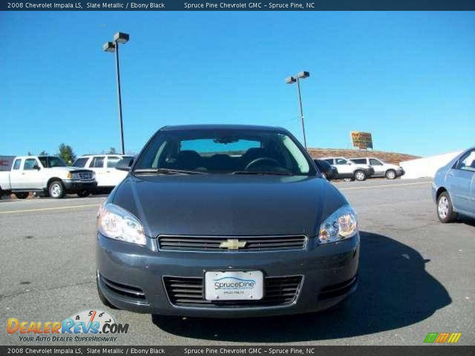 2008 Chevrolet Impala LS Slate Metallic / Ebony Black Photo #3