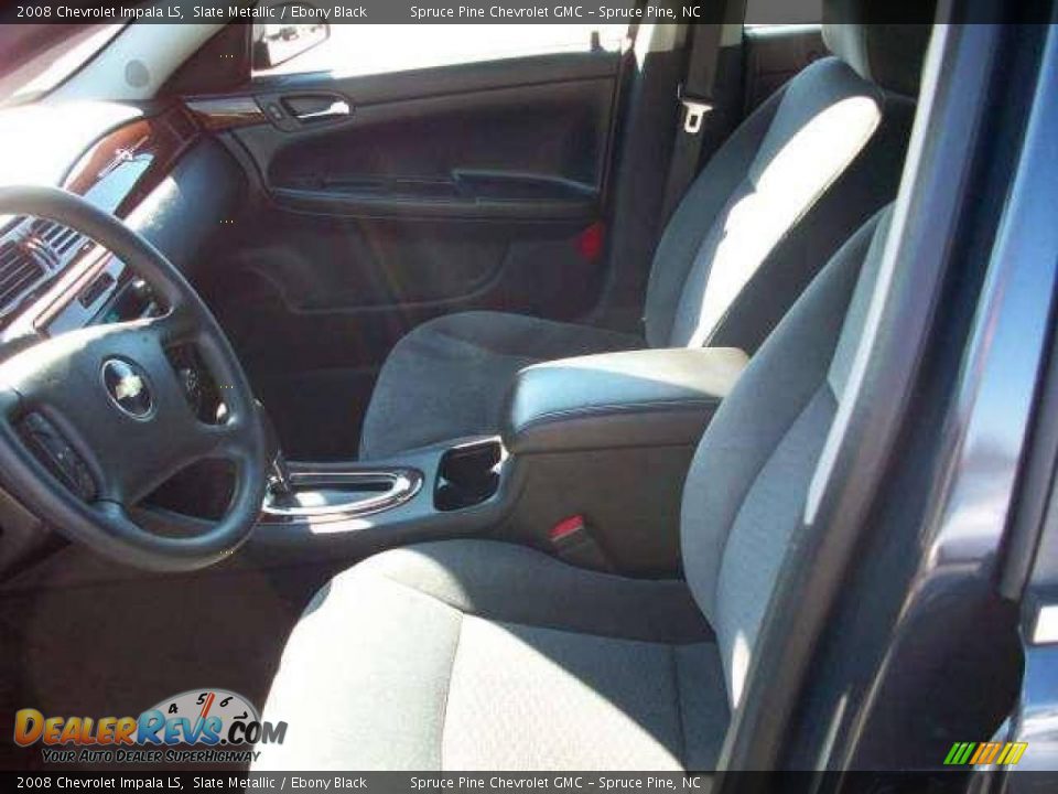 2008 Chevrolet Impala LS Slate Metallic / Ebony Black Photo #5