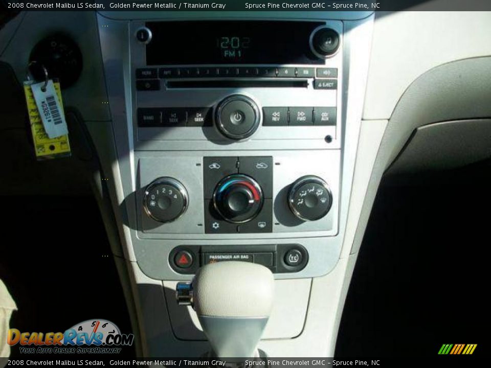 2008 Chevrolet Malibu LS Sedan Golden Pewter Metallic / Titanium Gray Photo #7