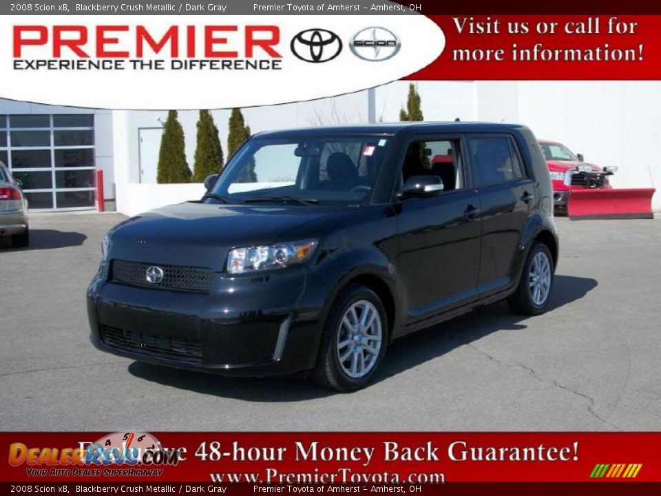 2008 Scion xB Blackberry Crush Metallic / Dark Gray Photo #1