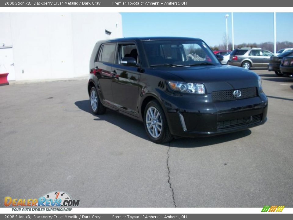 2008 Scion xB Blackberry Crush Metallic / Dark Gray Photo #3