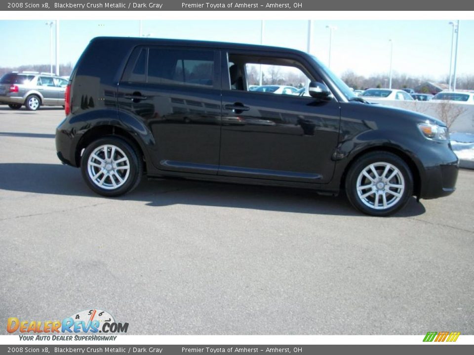 2008 Scion xB Blackberry Crush Metallic / Dark Gray Photo #4