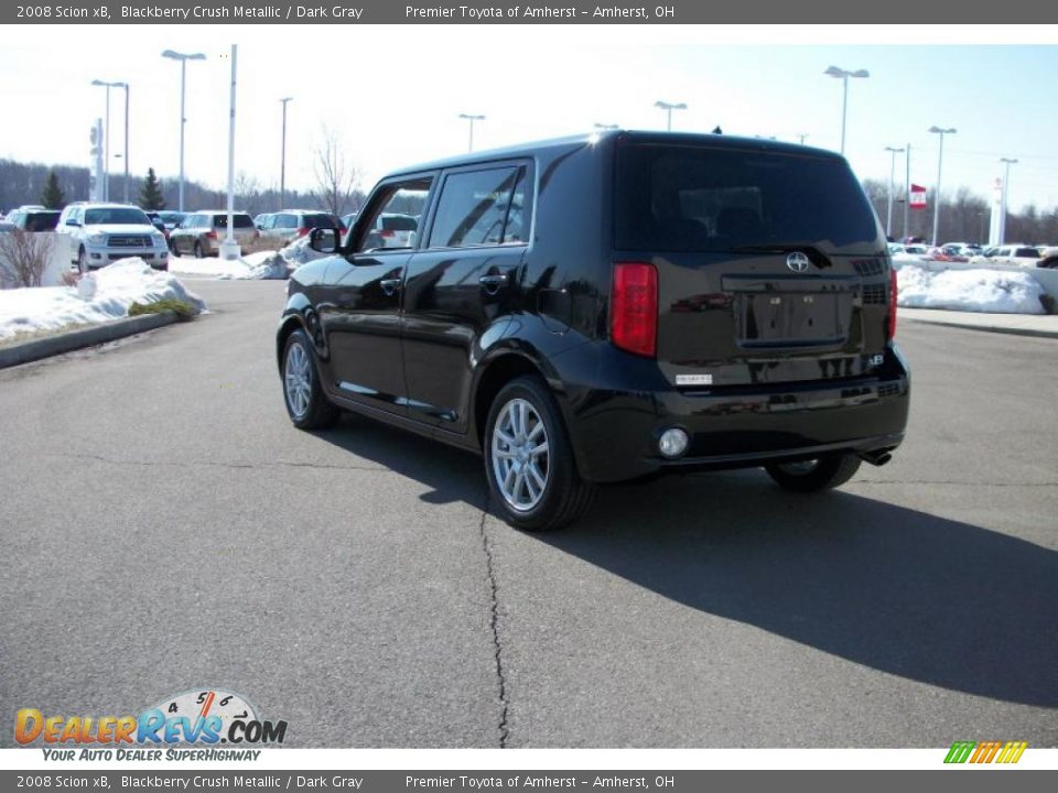 2008 Scion xB Blackberry Crush Metallic / Dark Gray Photo #7
