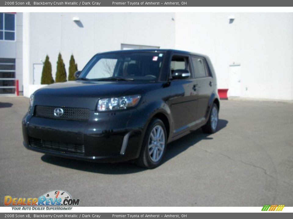 2008 Scion xB Blackberry Crush Metallic / Dark Gray Photo #9