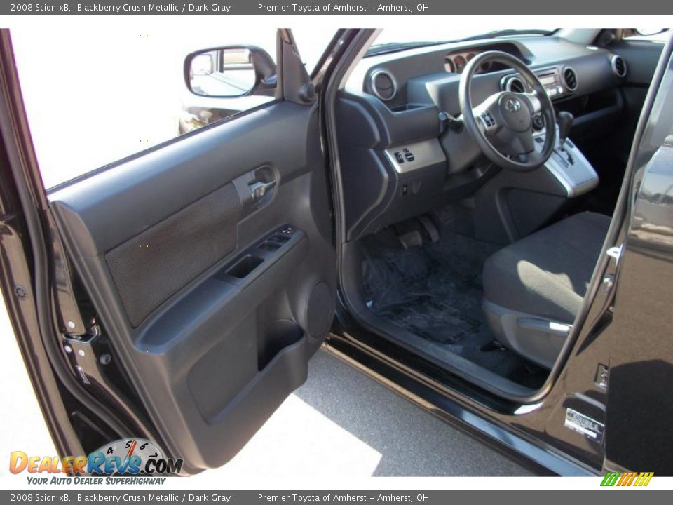 2008 Scion xB Blackberry Crush Metallic / Dark Gray Photo #10