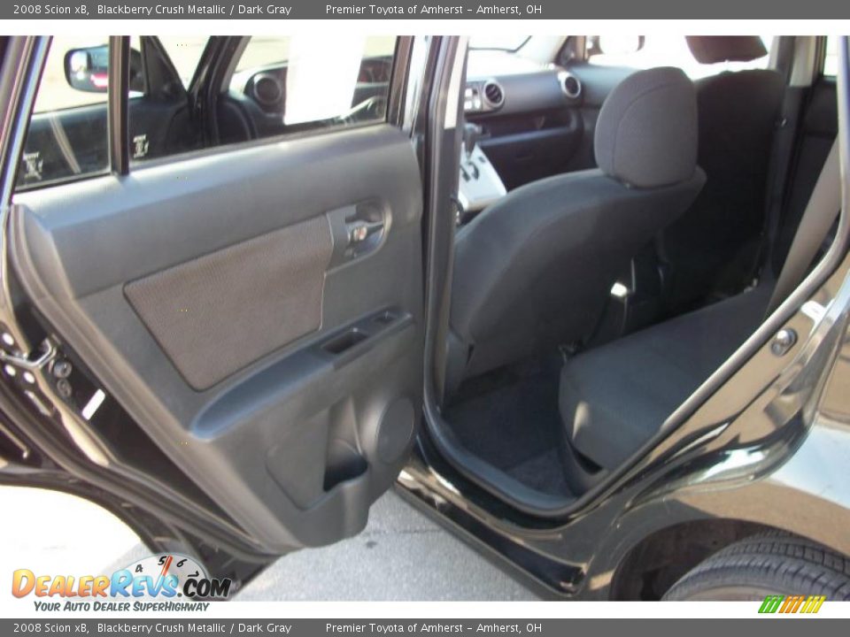 2008 Scion xB Blackberry Crush Metallic / Dark Gray Photo #11