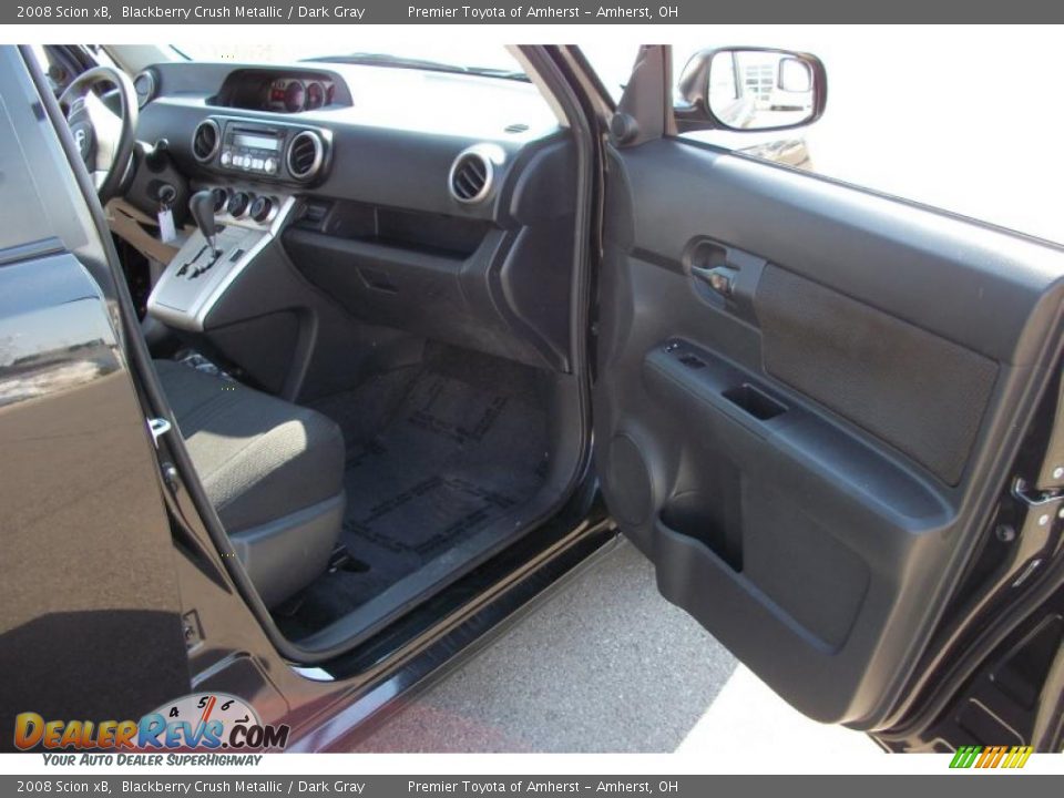 2008 Scion xB Blackberry Crush Metallic / Dark Gray Photo #13