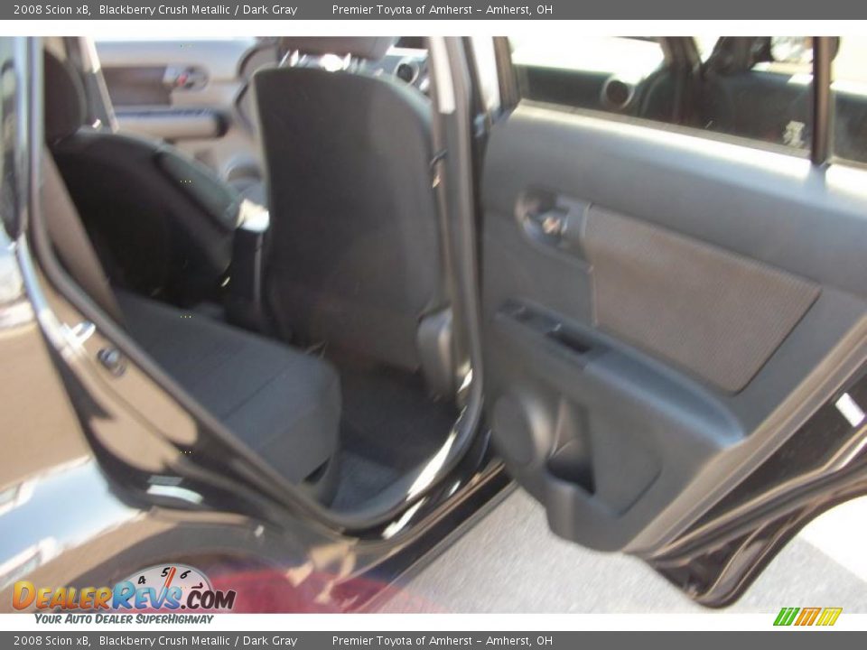 2008 Scion xB Blackberry Crush Metallic / Dark Gray Photo #14
