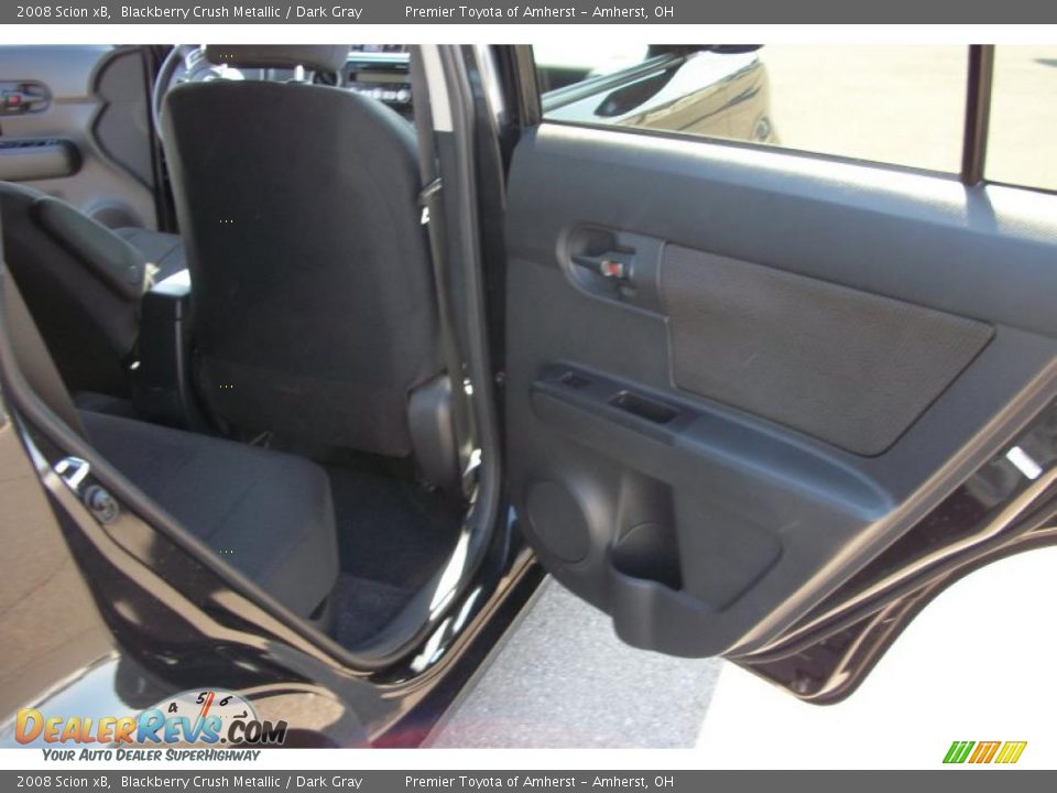 2008 Scion xB Blackberry Crush Metallic / Dark Gray Photo #15