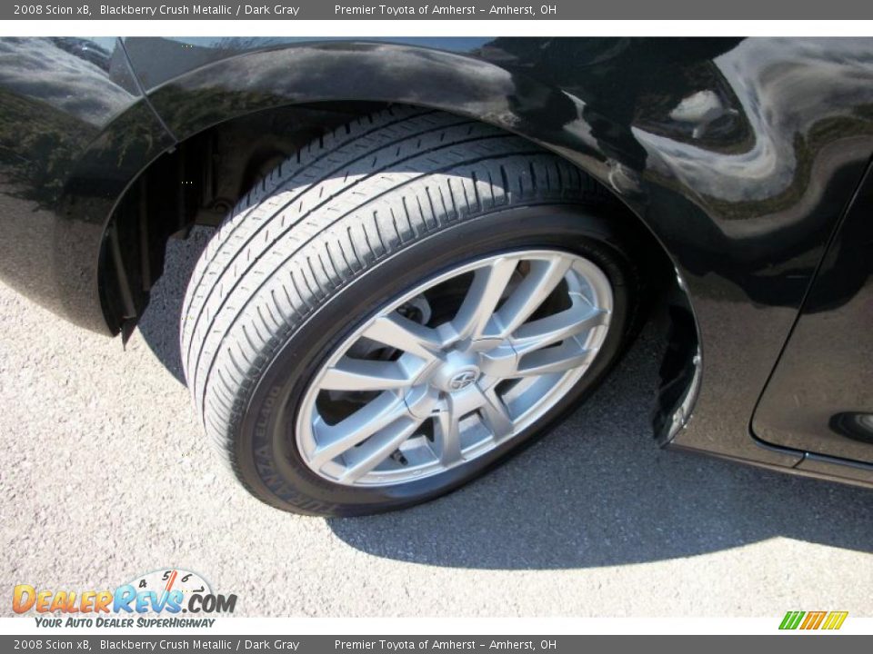 2008 Scion xB Blackberry Crush Metallic / Dark Gray Photo #18