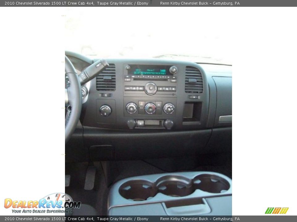 2010 Chevrolet Silverado 1500 LT Crew Cab 4x4 Taupe Gray Metallic / Ebony Photo #21