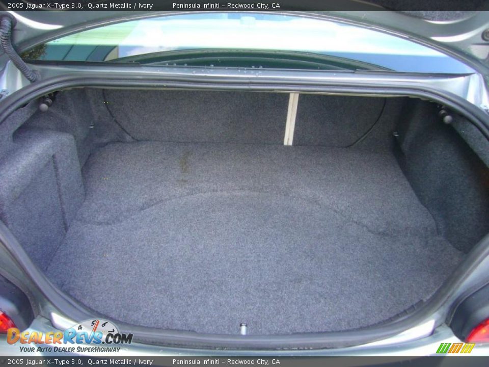 2005 Jaguar X-Type 3.0 Quartz Metallic / Ivory Photo #23