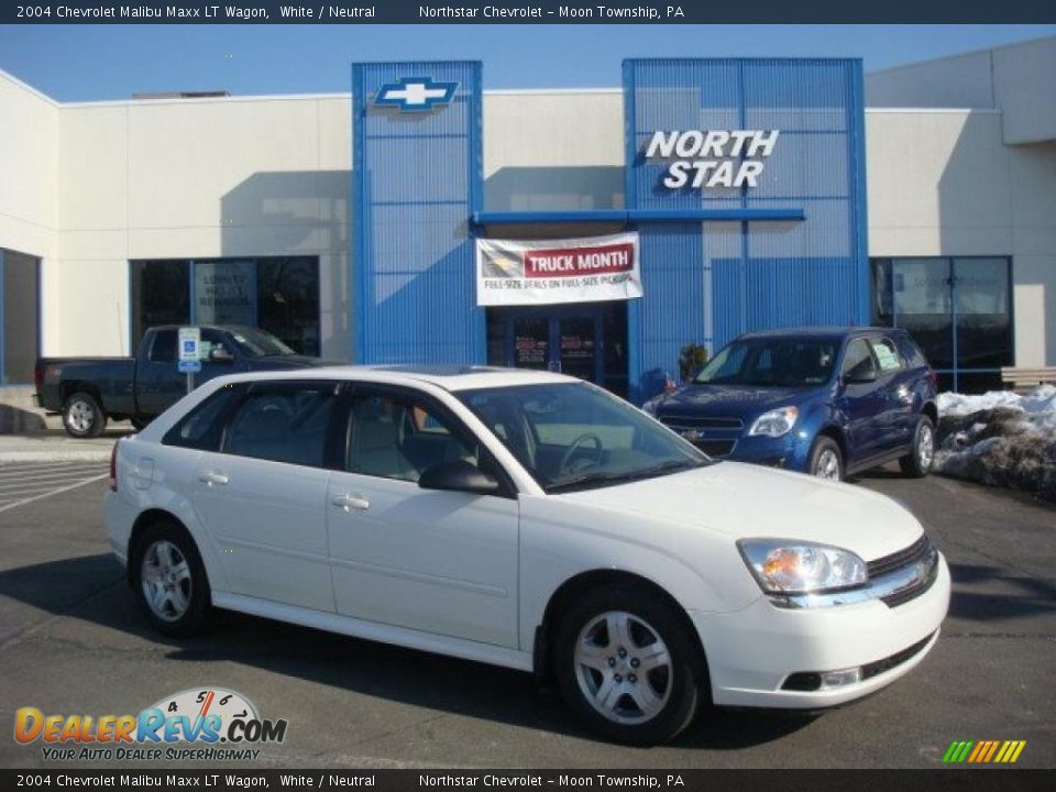 2004 Chevrolet Malibu Maxx LT Wagon White / Neutral Photo #1