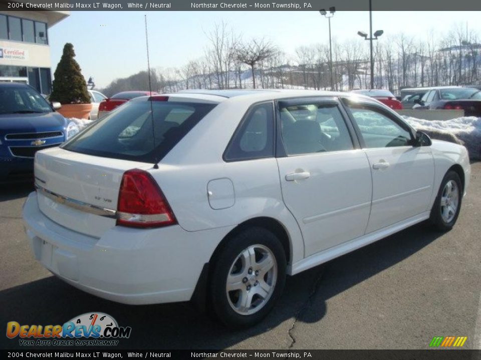 2004 Chevrolet Malibu Maxx LT Wagon White / Neutral Photo #3