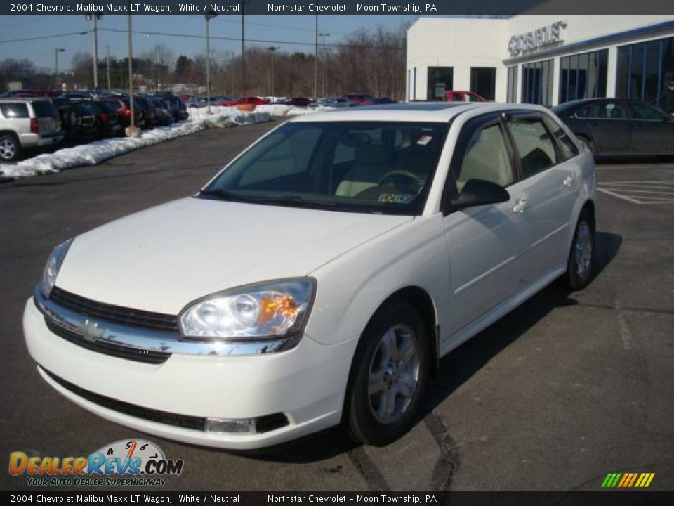 2004 Chevrolet Malibu Maxx LT Wagon White / Neutral Photo #7