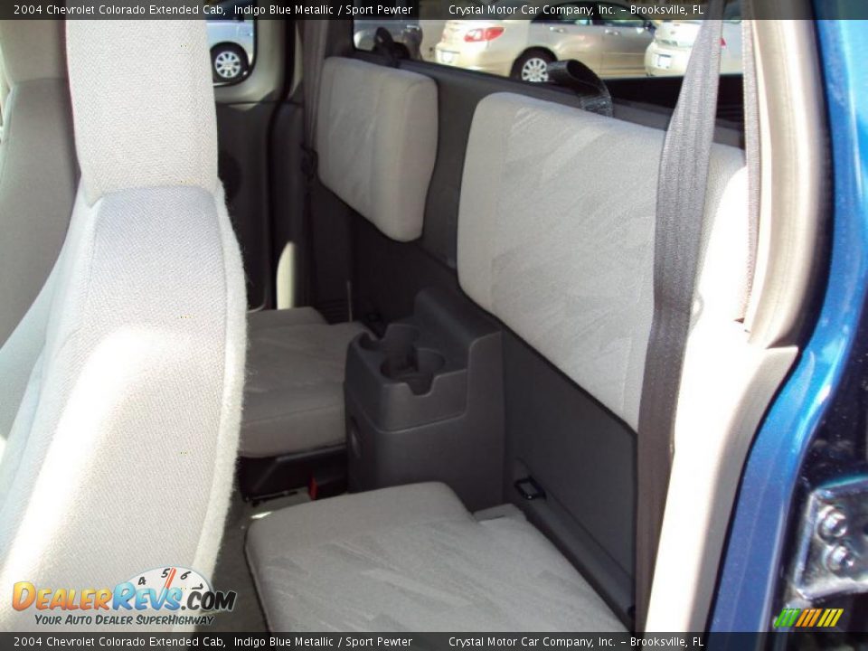 2004 Chevrolet Colorado Extended Cab Indigo Blue Metallic / Sport Pewter Photo #5