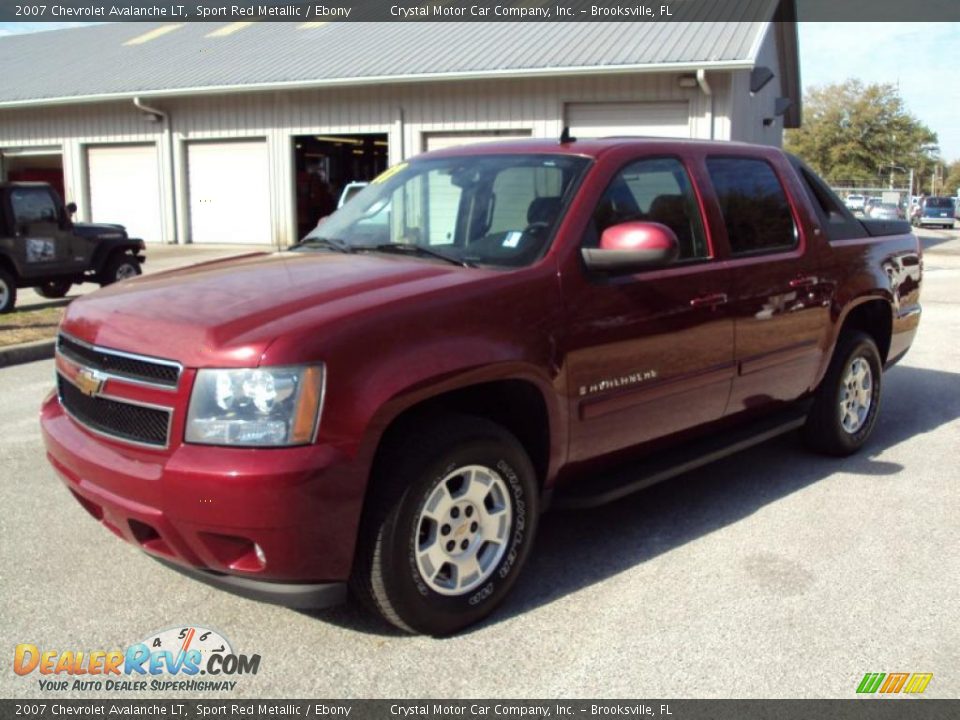 2007 Chevrolet Avalanche LT Sport Red Metallic / Ebony Photo #1