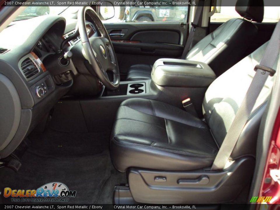 2007 Chevrolet Avalanche LT Sport Red Metallic / Ebony Photo #4