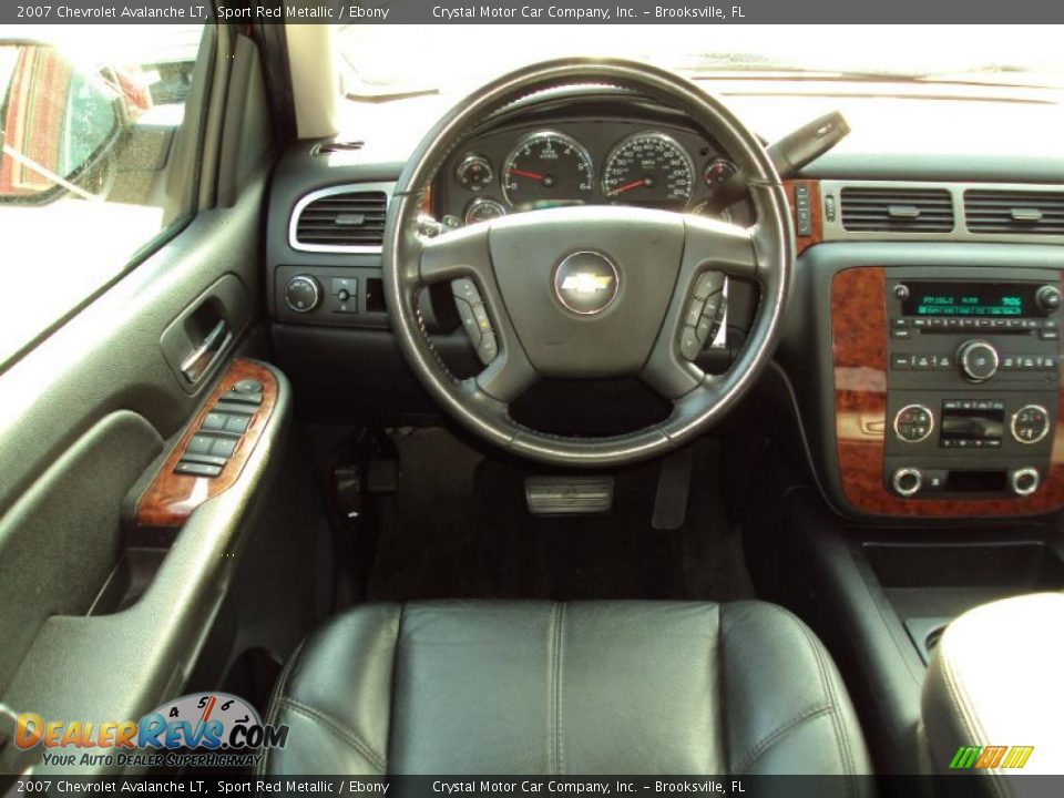 2007 Chevrolet Avalanche LT Sport Red Metallic / Ebony Photo #6