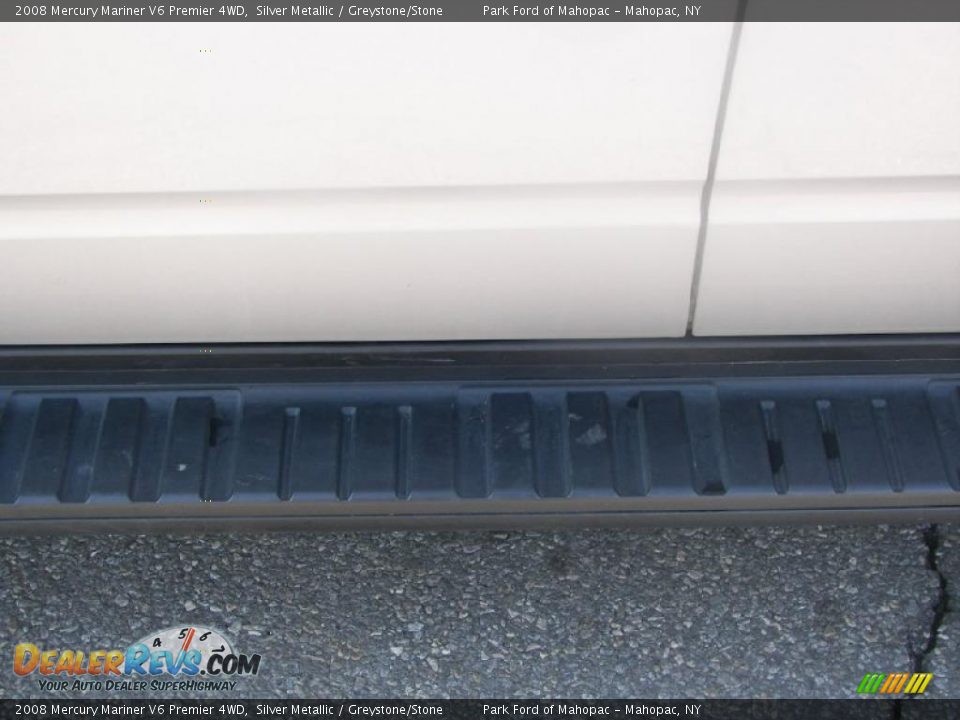 2008 Mercury Mariner V6 Premier 4WD Silver Metallic / Greystone/Stone Photo #13