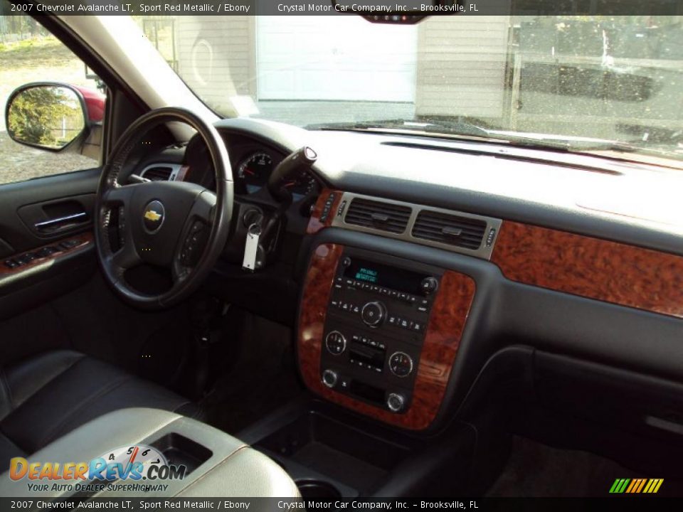 2007 Chevrolet Avalanche LT Sport Red Metallic / Ebony Photo #11