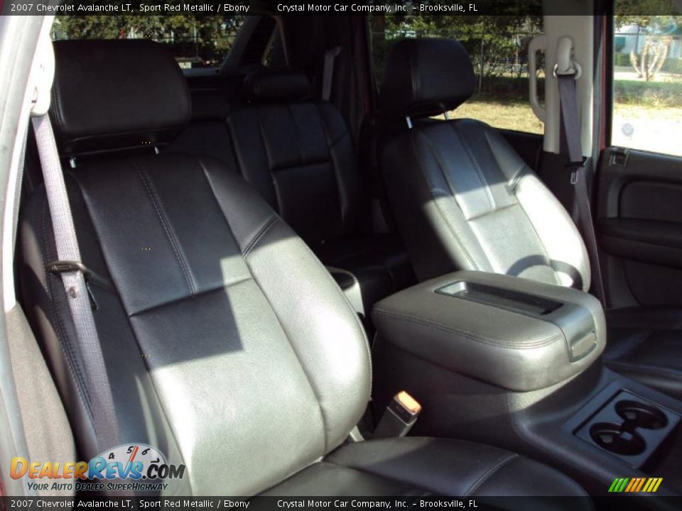 2007 Chevrolet Avalanche LT Sport Red Metallic / Ebony Photo #12