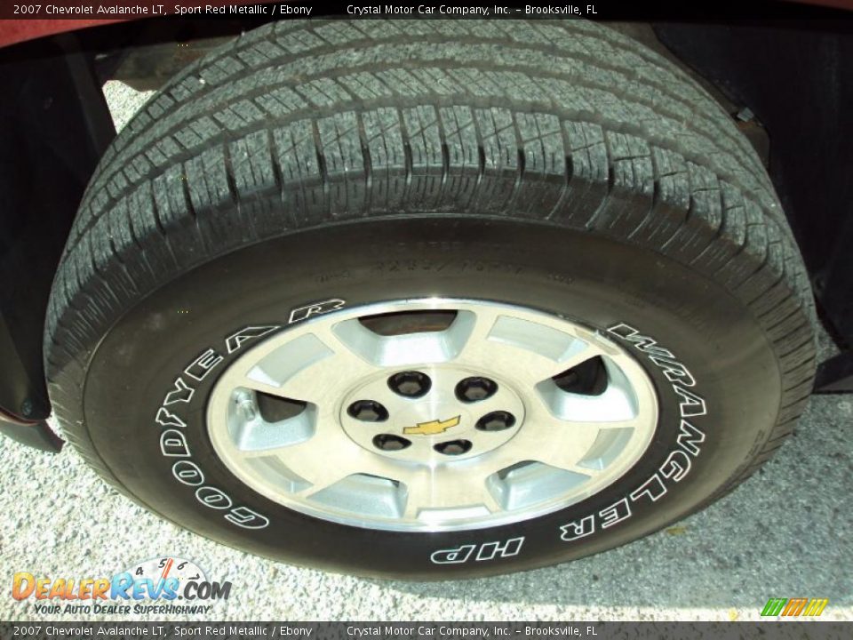 2007 Chevrolet Avalanche LT Sport Red Metallic / Ebony Photo #14