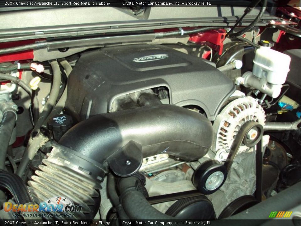 2007 Chevrolet Avalanche LT Sport Red Metallic / Ebony Photo #16
