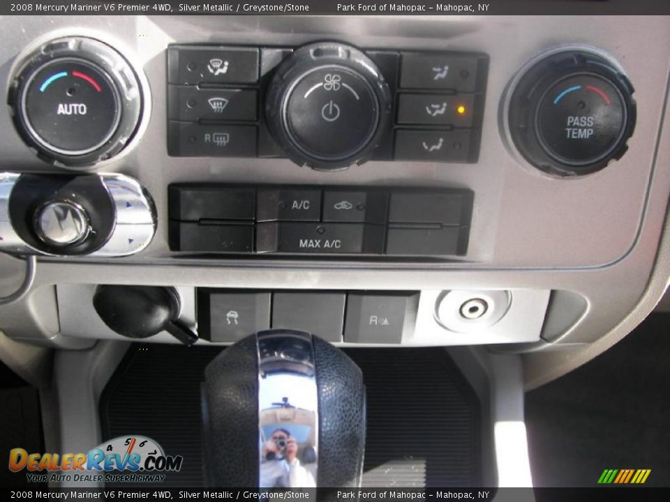2008 Mercury Mariner V6 Premier 4WD Silver Metallic / Greystone/Stone Photo #19
