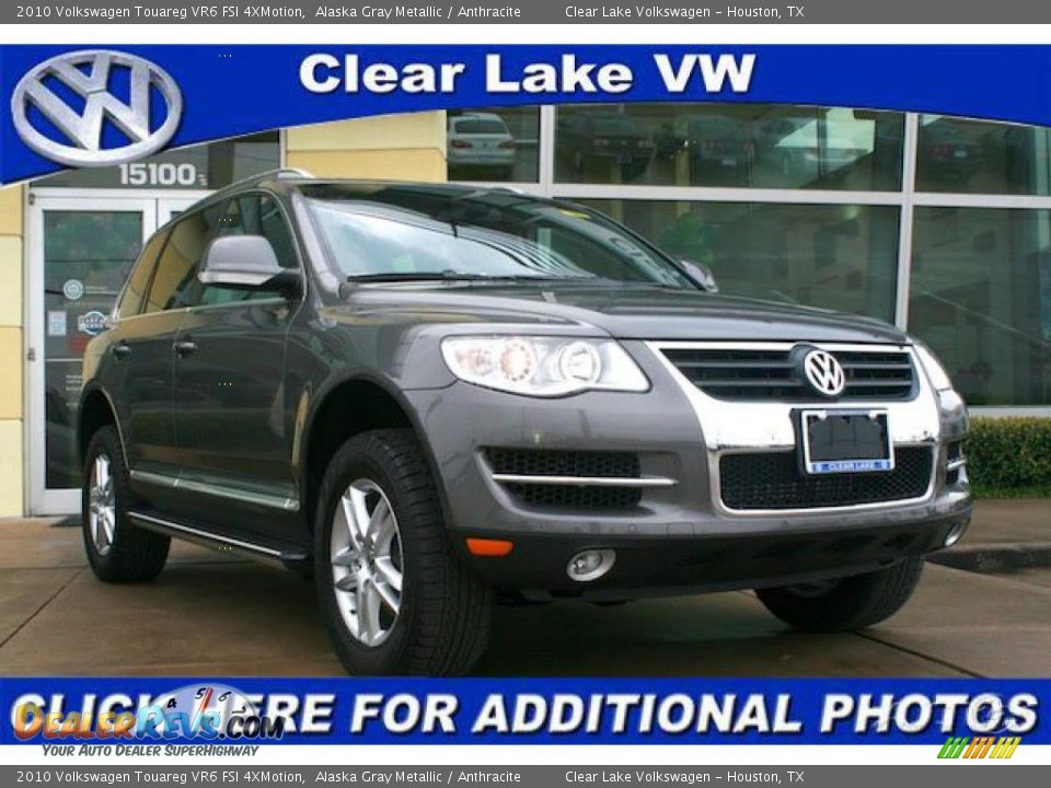 2010 Volkswagen Touareg VR6 FSI 4XMotion Alaska Gray Metallic / Anthracite Photo #1