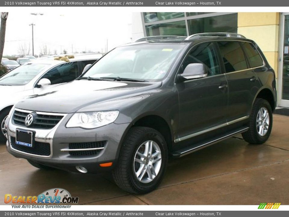 2010 Volkswagen Touareg VR6 FSI 4XMotion Alaska Gray Metallic / Anthracite Photo #3