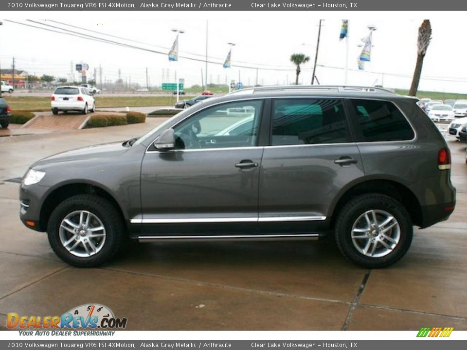 2010 Volkswagen Touareg VR6 FSI 4XMotion Alaska Gray Metallic / Anthracite Photo #4
