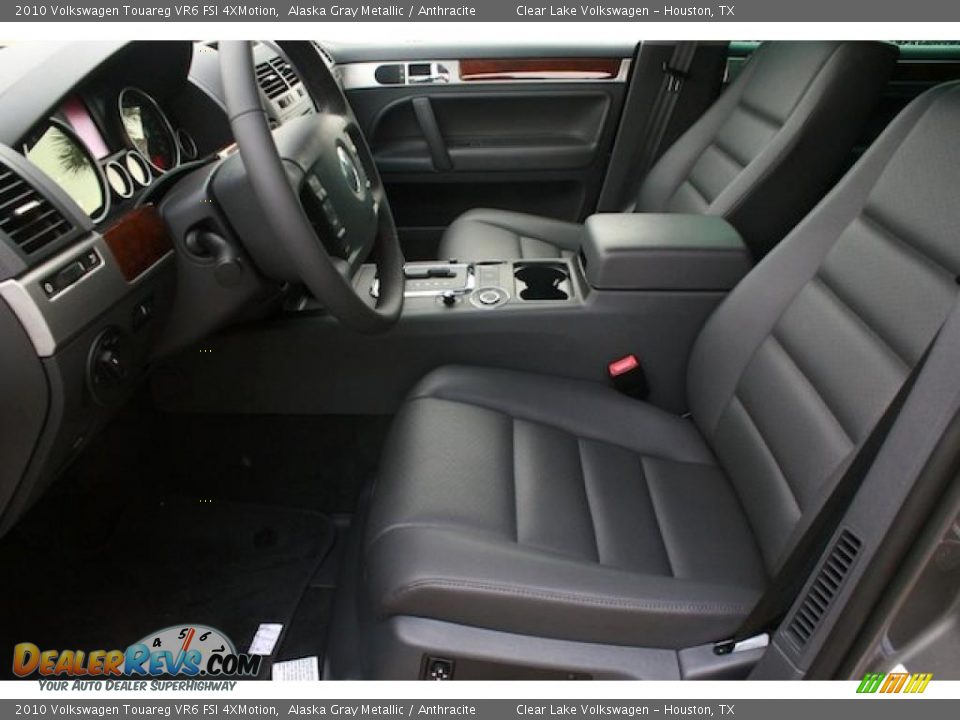 2010 Volkswagen Touareg VR6 FSI 4XMotion Alaska Gray Metallic / Anthracite Photo #5
