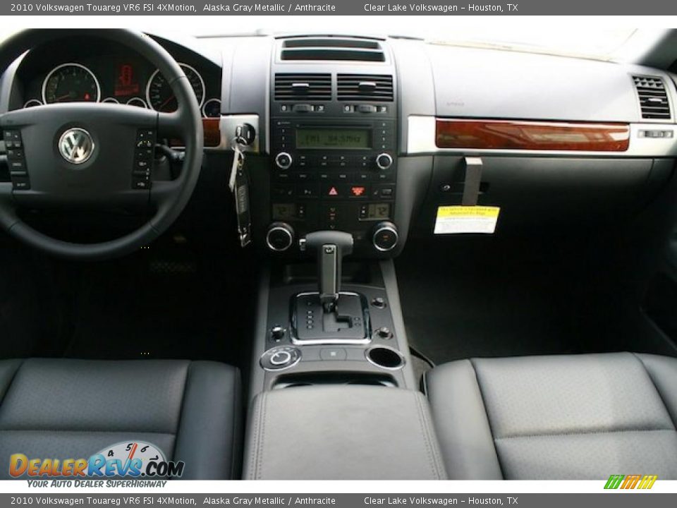 2010 Volkswagen Touareg VR6 FSI 4XMotion Alaska Gray Metallic / Anthracite Photo #6