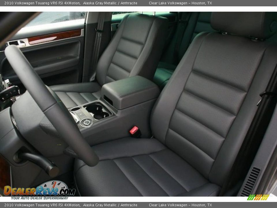 2010 Volkswagen Touareg VR6 FSI 4XMotion Alaska Gray Metallic / Anthracite Photo #7
