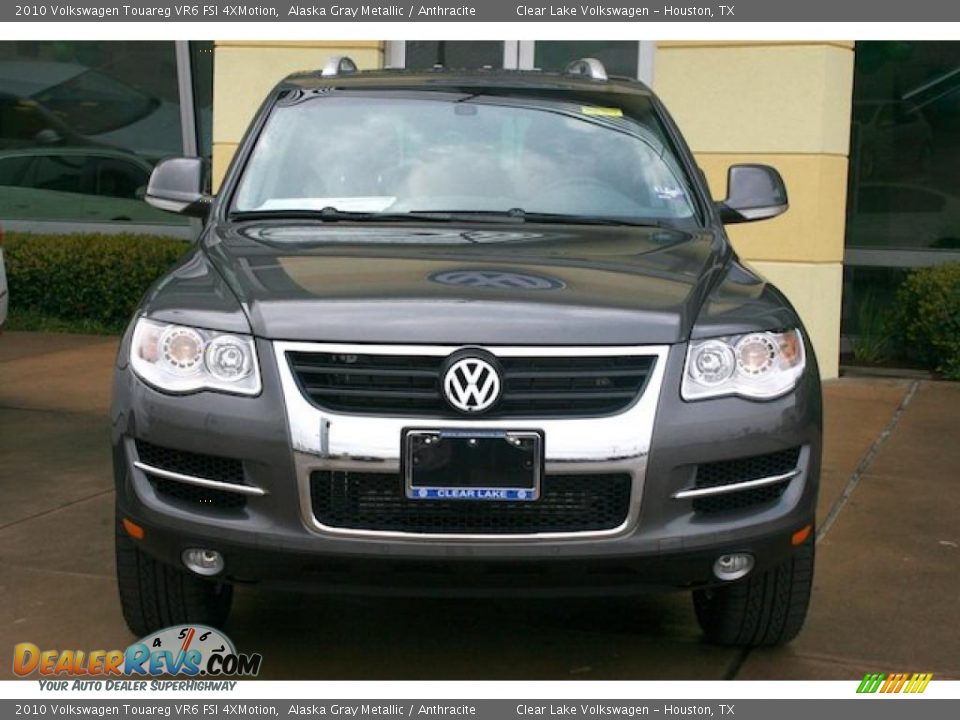 2010 Volkswagen Touareg VR6 FSI 4XMotion Alaska Gray Metallic / Anthracite Photo #10