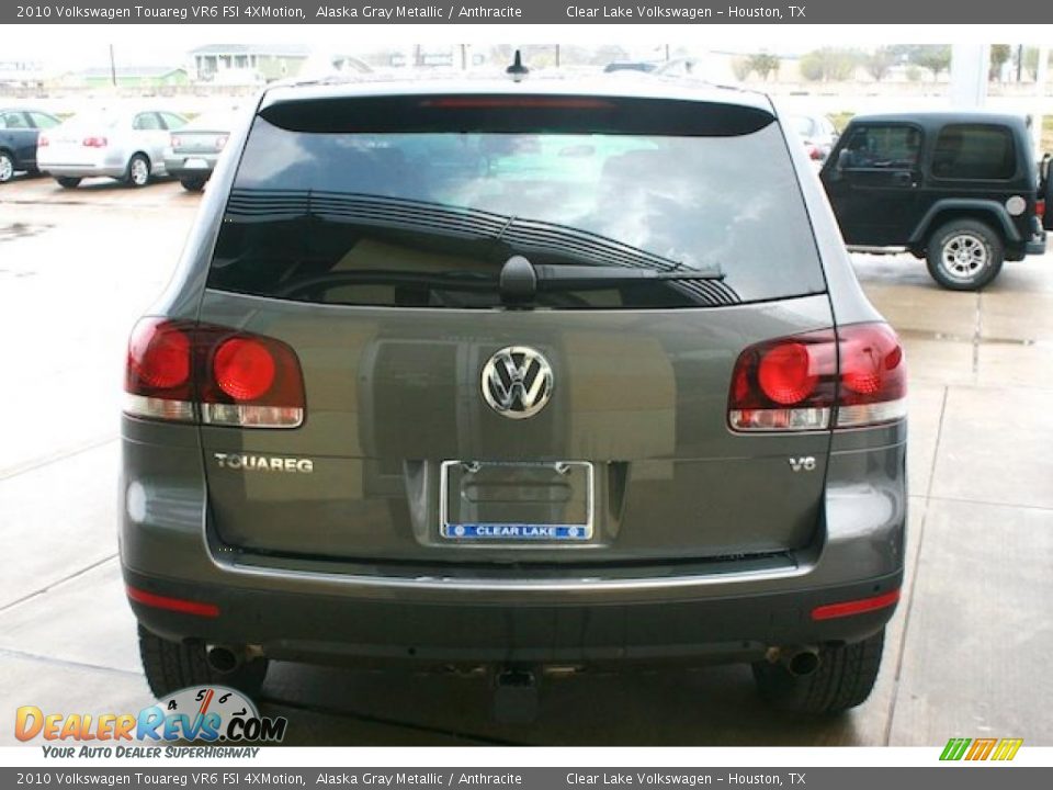 2010 Volkswagen Touareg VR6 FSI 4XMotion Alaska Gray Metallic / Anthracite Photo #12