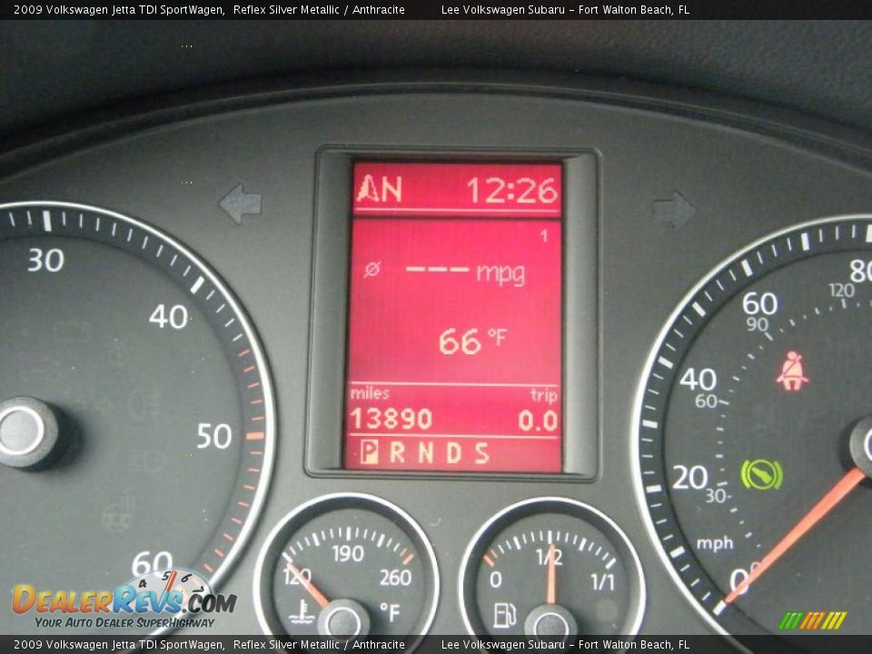2009 Volkswagen Jetta TDI SportWagen Reflex Silver Metallic / Anthracite Photo #31